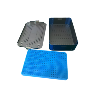 Stainless Steel Sterilization Trays Safe Surgical Instrument Storage