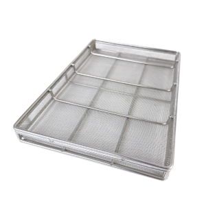 sterilization tray with surgical instrument batch