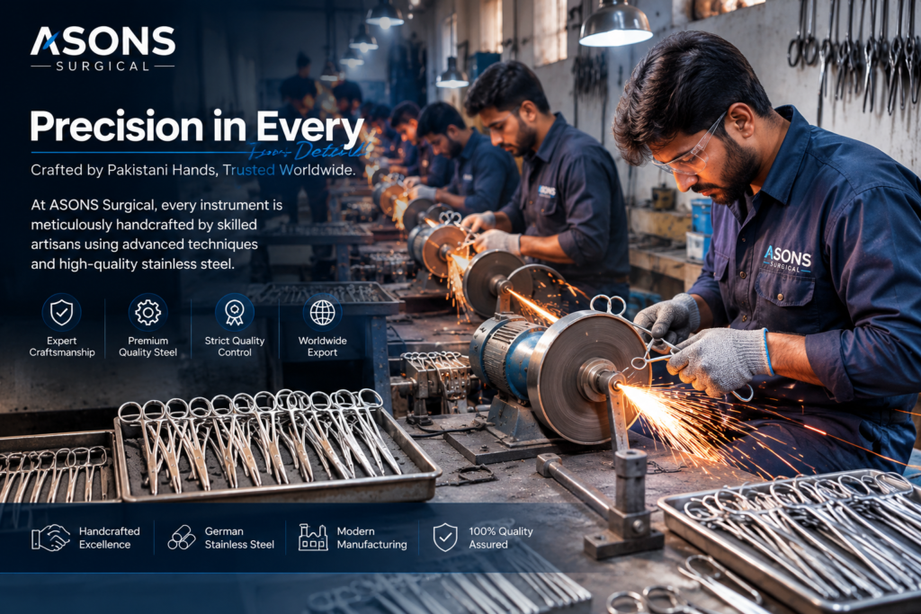 ASONS SURGICAL surgical instrument manufacturer factory Sialkot